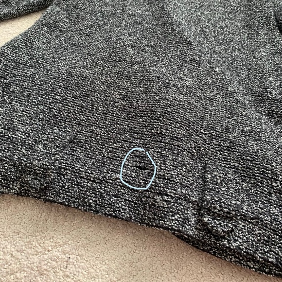 FREE PEOPLE Slouchy Knit Salt Pepper Jacket - Picture 9 of 12